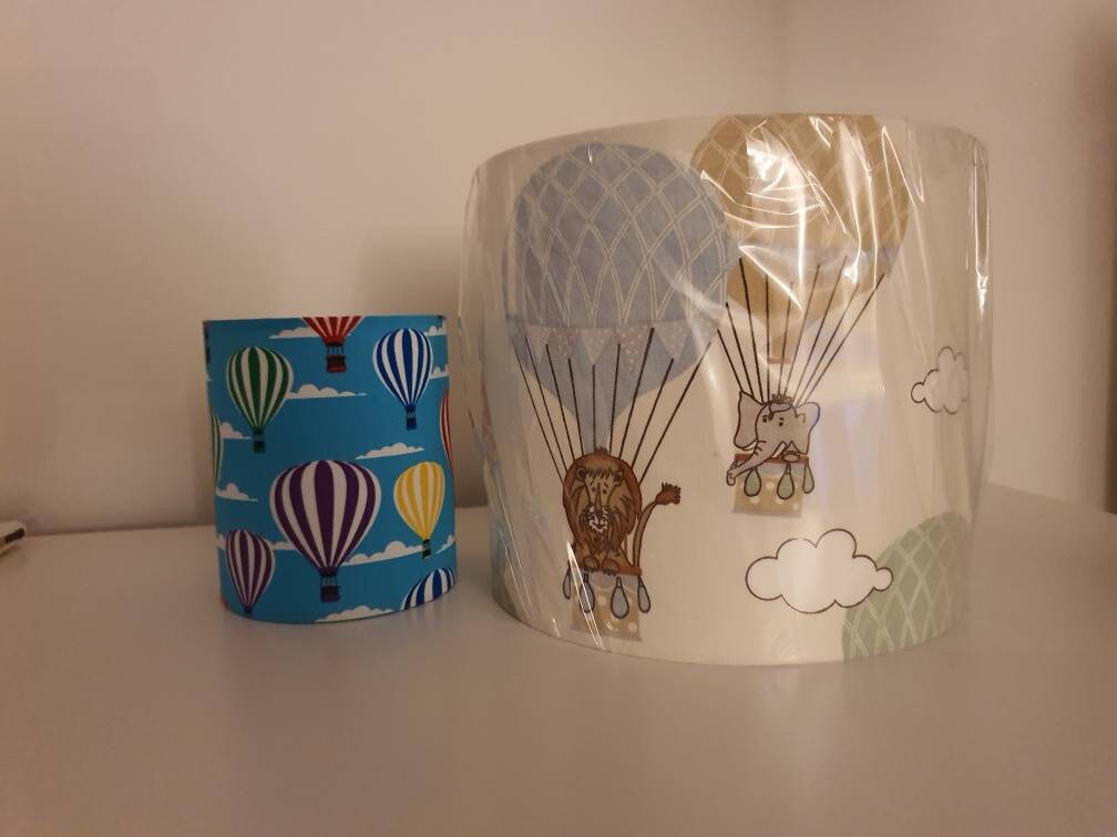 Tea Light Fabric Lantern - Handmade Hot Air Balloon 10cm Lantern