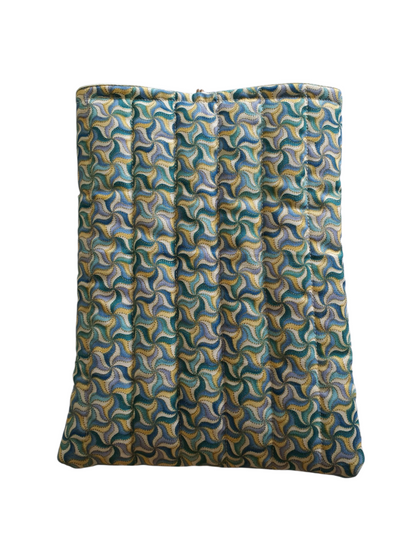 This is the back of the Book Pouch which shows the same fabric is on the back as the front.