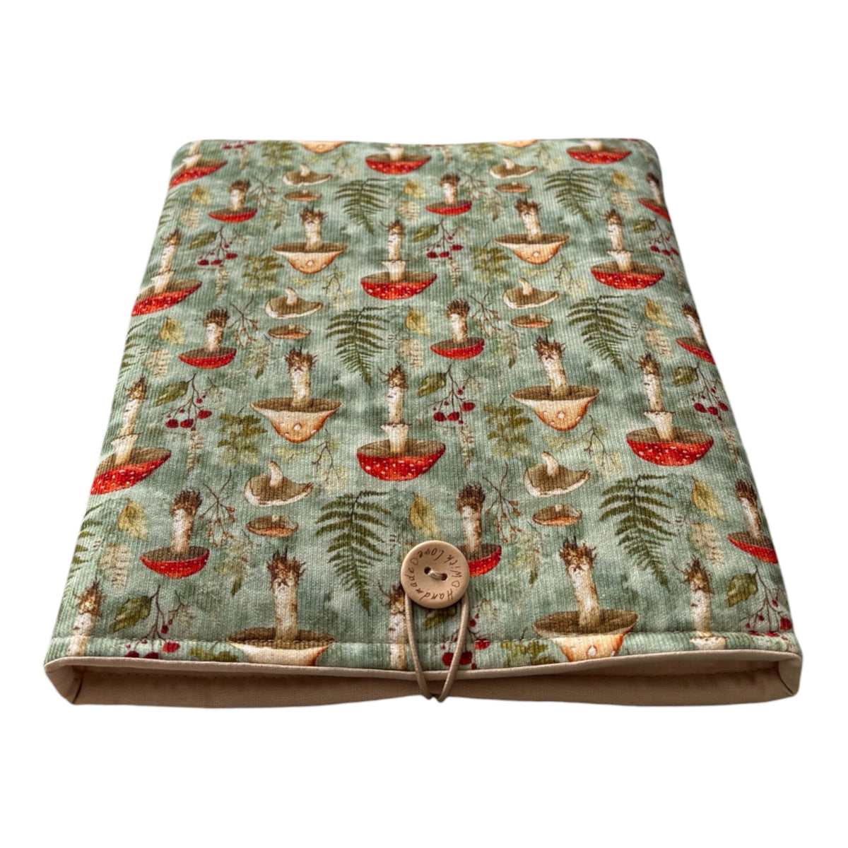 Handmade Padded iPad Pouch, Book Pouch, Book Sleeve, Book Lovers Gift