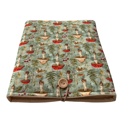 Handmade Padded iPad Pouch, Book Pouch, Book Sleeve, Book Lovers Gift