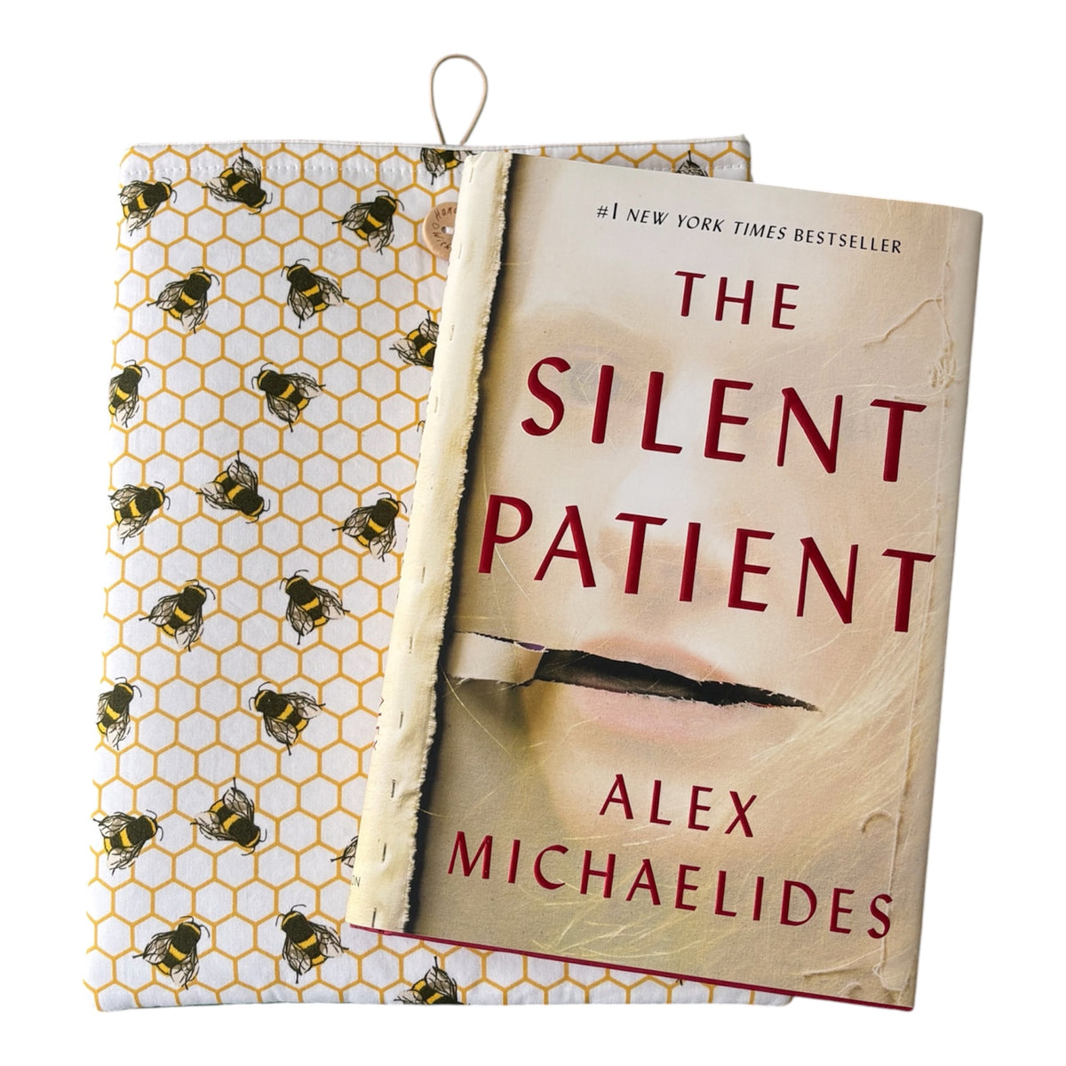 
A view of the Book Sleeve with a book for scale.