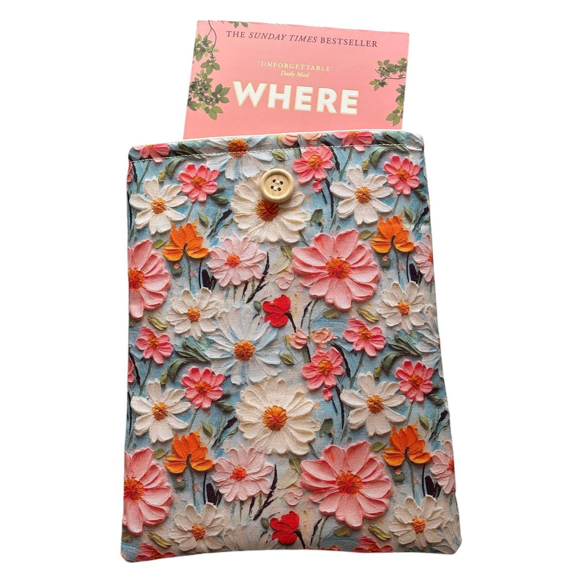 Books are protected whilst being carried in the padded Book Pouch.  Please note the book in the listing photos are not included and are for illustrative purposes only.