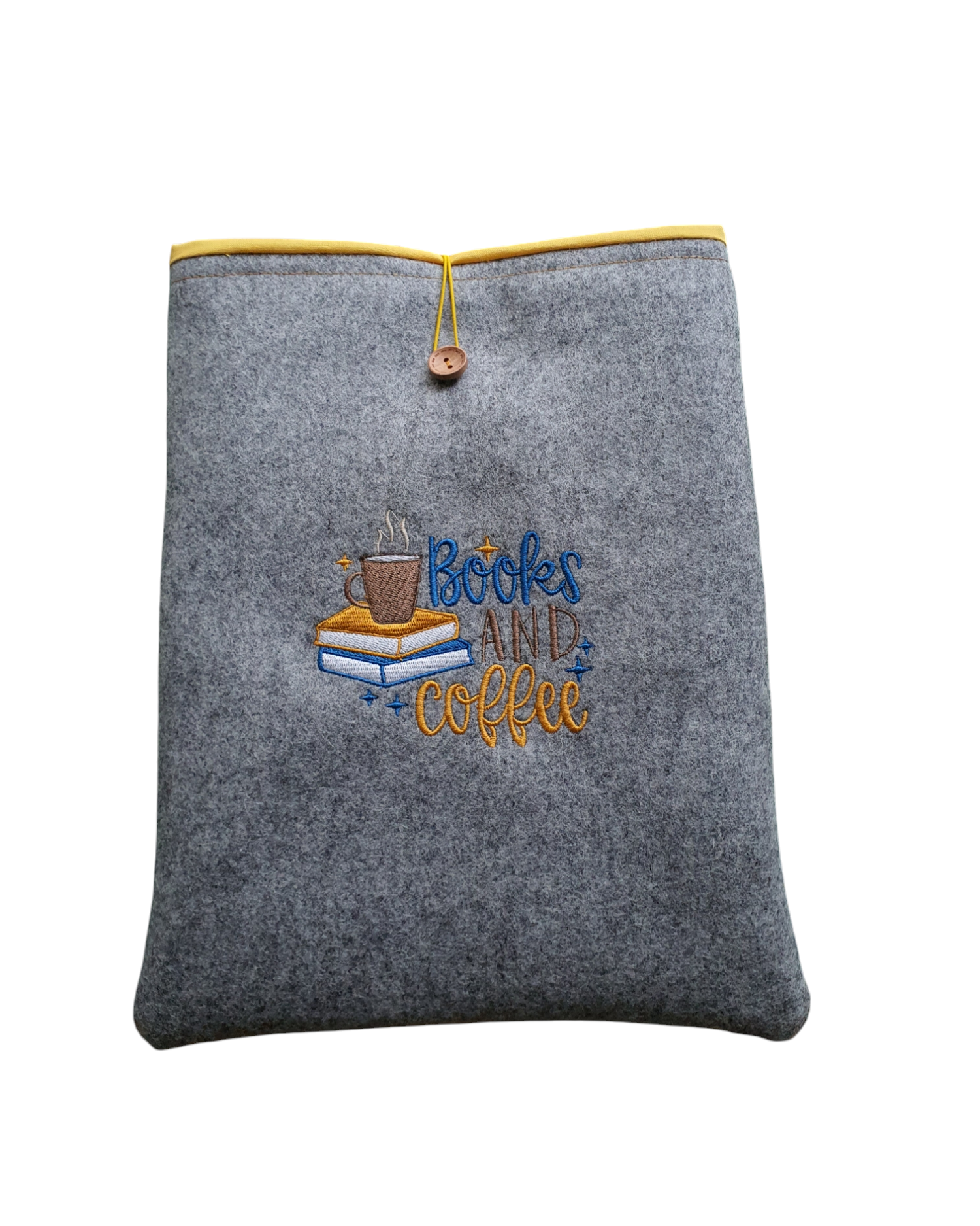 A handmade padded Book Pouch which would be an ideal Book Lovers Gift or why not treat yourself if you are a bookworm.  Would also protect a Kindle, Tablet or e-Reader.